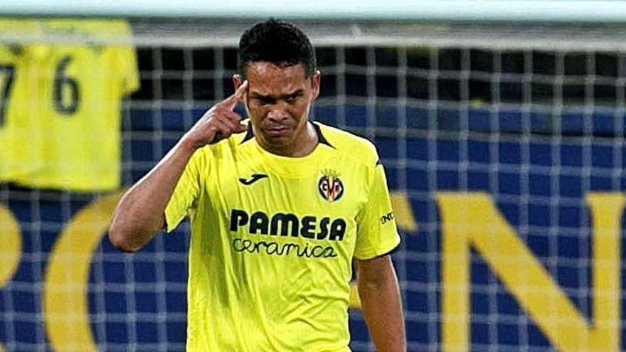 El Villarreal pierde a Bacca hasta final de la Liga y Alcácer, duda en Getafe