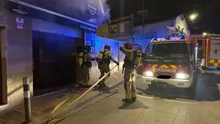 Extinguido un incendio en un local de Molina de Segura