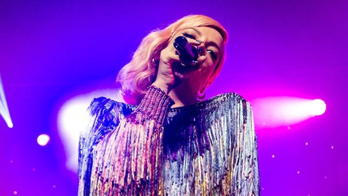 Lily Allen, de concierto en Birmingham