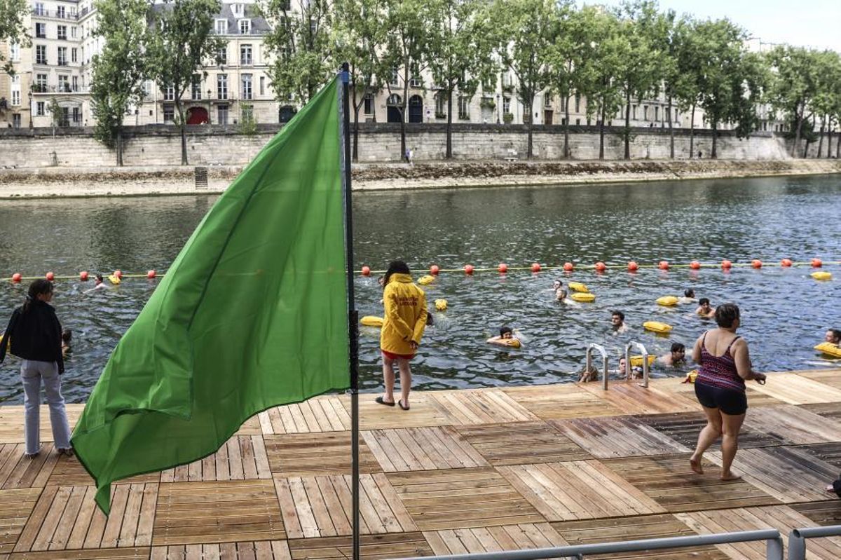París vuelve a nadar en el Sena después de más de un siglo