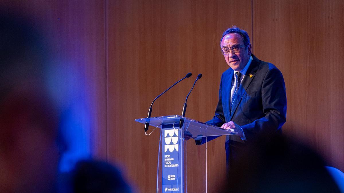 FORO MEDITERRÁNEO | Josep Rull pide reforzar la cooperación mediterránea ante los discursos de odio y la crisis climática