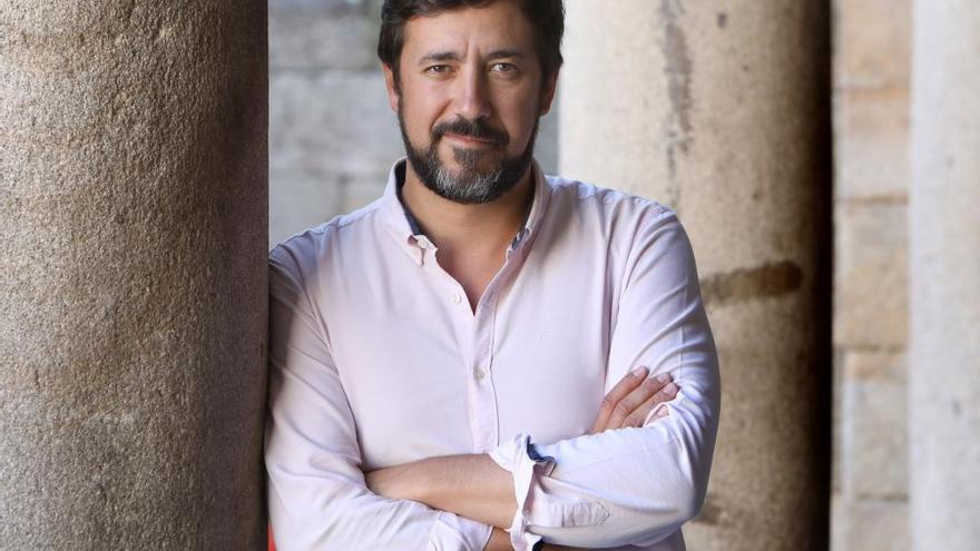 Antón Gómez-Reino, secretario xeral de Podemos Galicia y diputado de En Común
