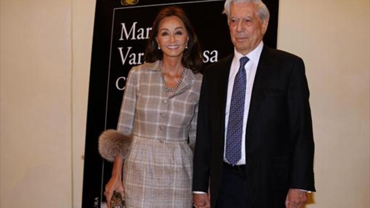 Imagen de archivo de Isabel Preysler y Mario Vargas Llosa, en Madrid.