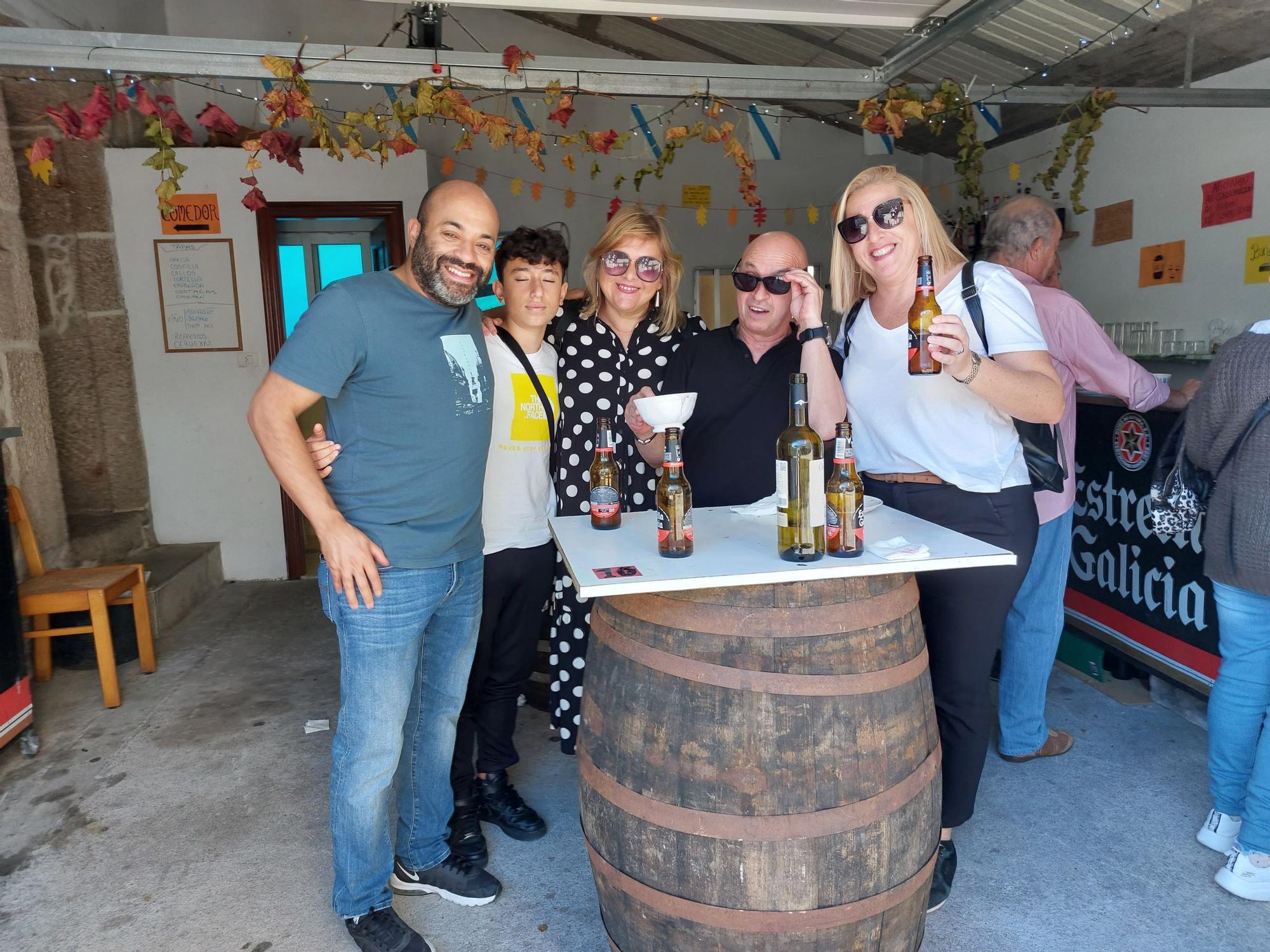 Fe y comida arropan al San Martiño en Moaña