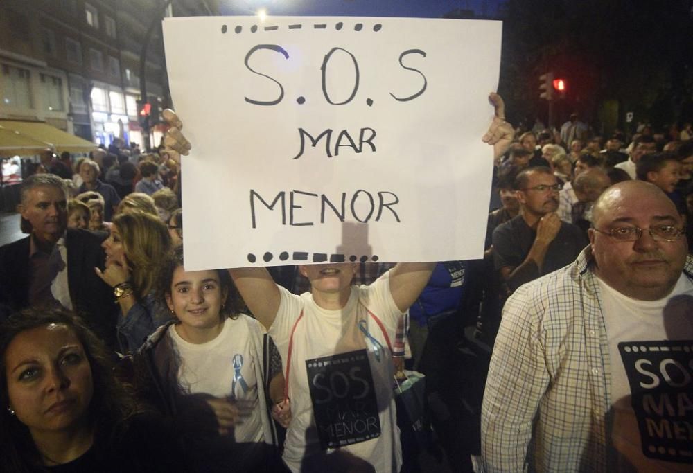 Manifestación en Cartagena: 55.000 personas claman por el Mar Menor (II)