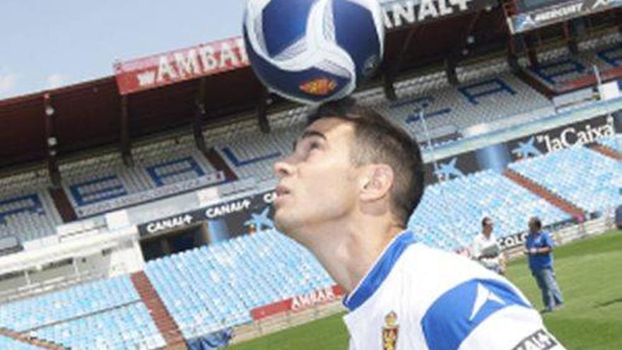 Romero: &quot;Quería jugar en un equipo histórico como el Real Zaragoza&quot;