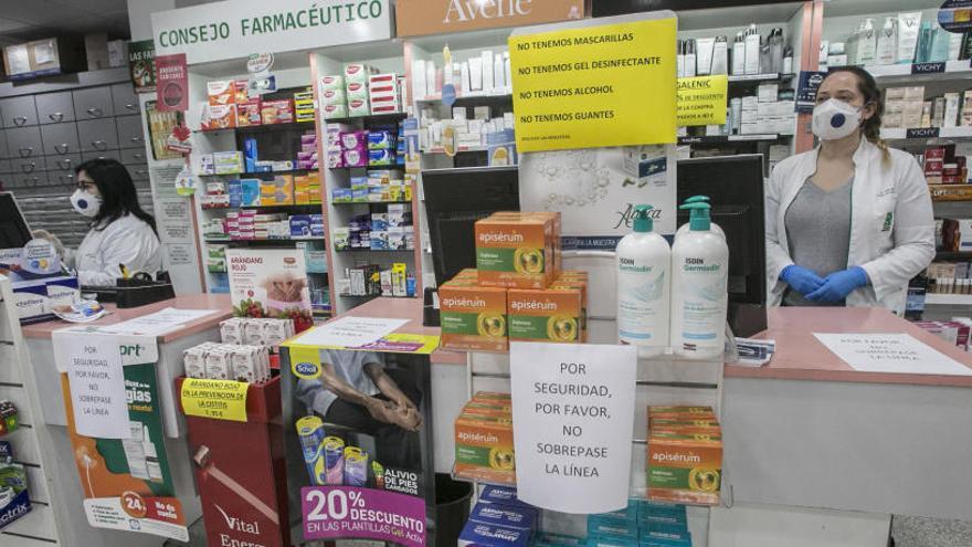 Una farmacia de Alicante