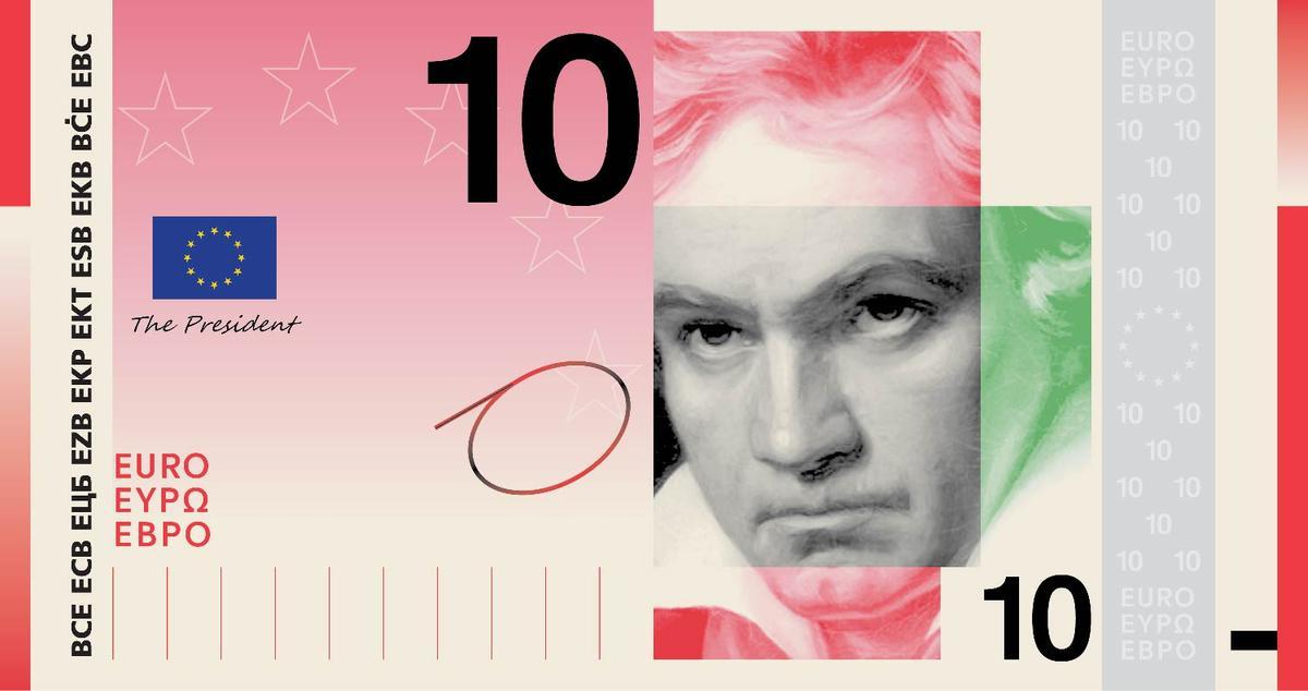 Así son los diseños finalistas para los nuevos billetes de euro