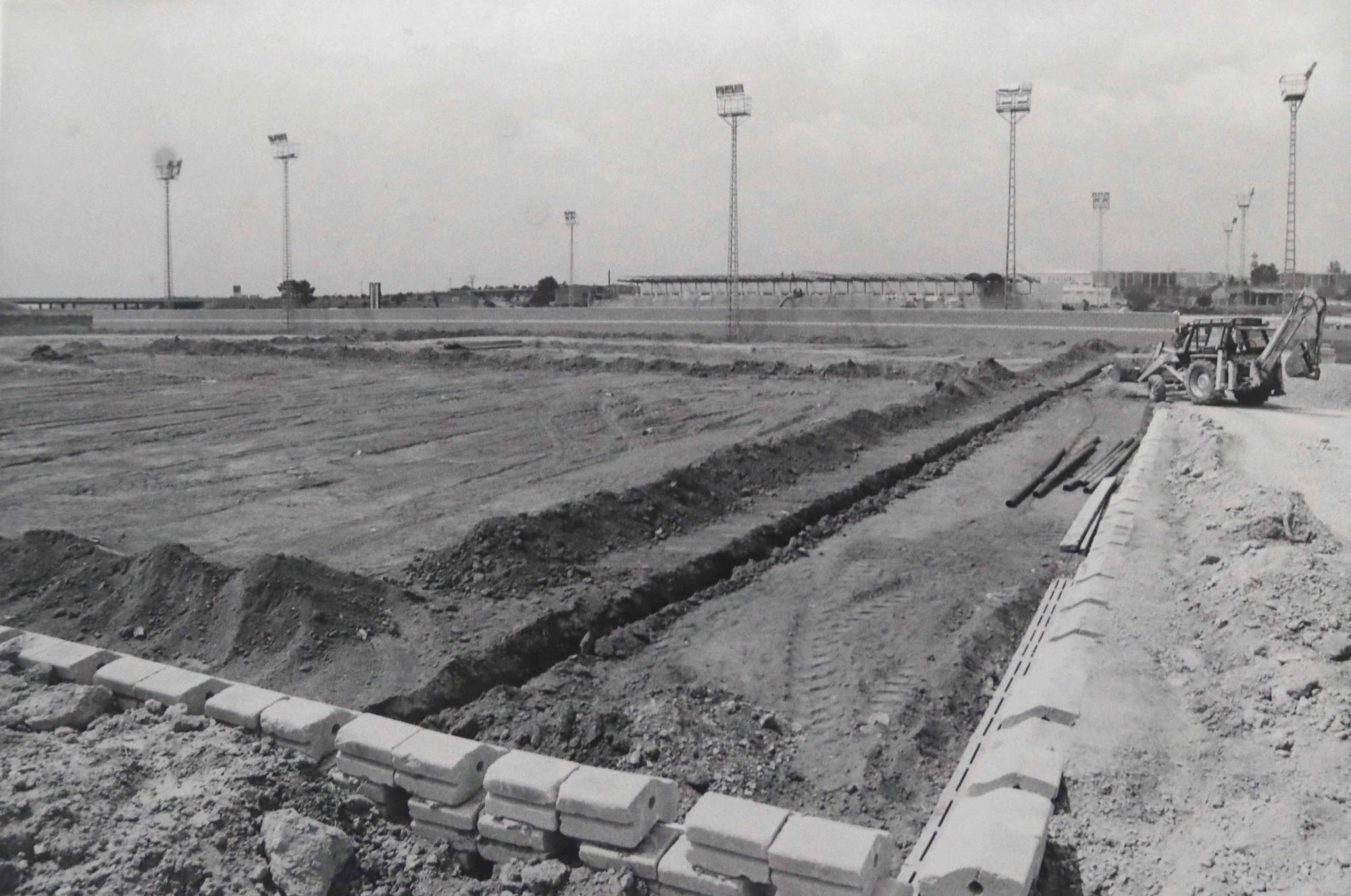 Así fue la construcción y posterior inauguración de la Ciudad Deportiva de Paterna