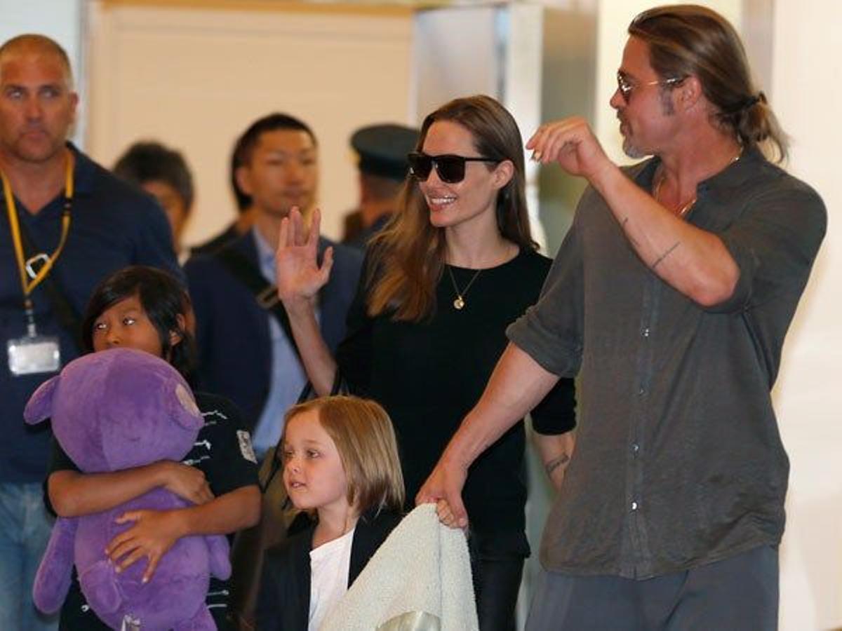 La familia Jolie-Pitt