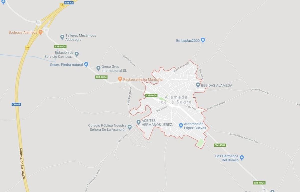 10/07/2019 Alameda de la Sagra SOCIEDAD CASTILLA-LA MANCHA ESPAÑA EUROPA TOLEDO GOOGLE MAPS