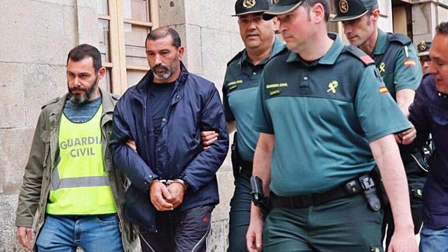 González Lameiro, cuando fue detenido en 2018. |   // JOSÉ LORES
