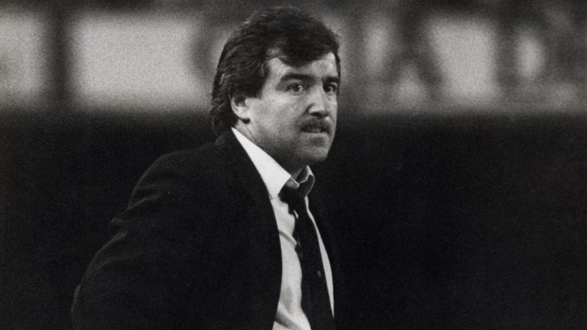 Terry Venables, en una imagen de la temporada 1984-85