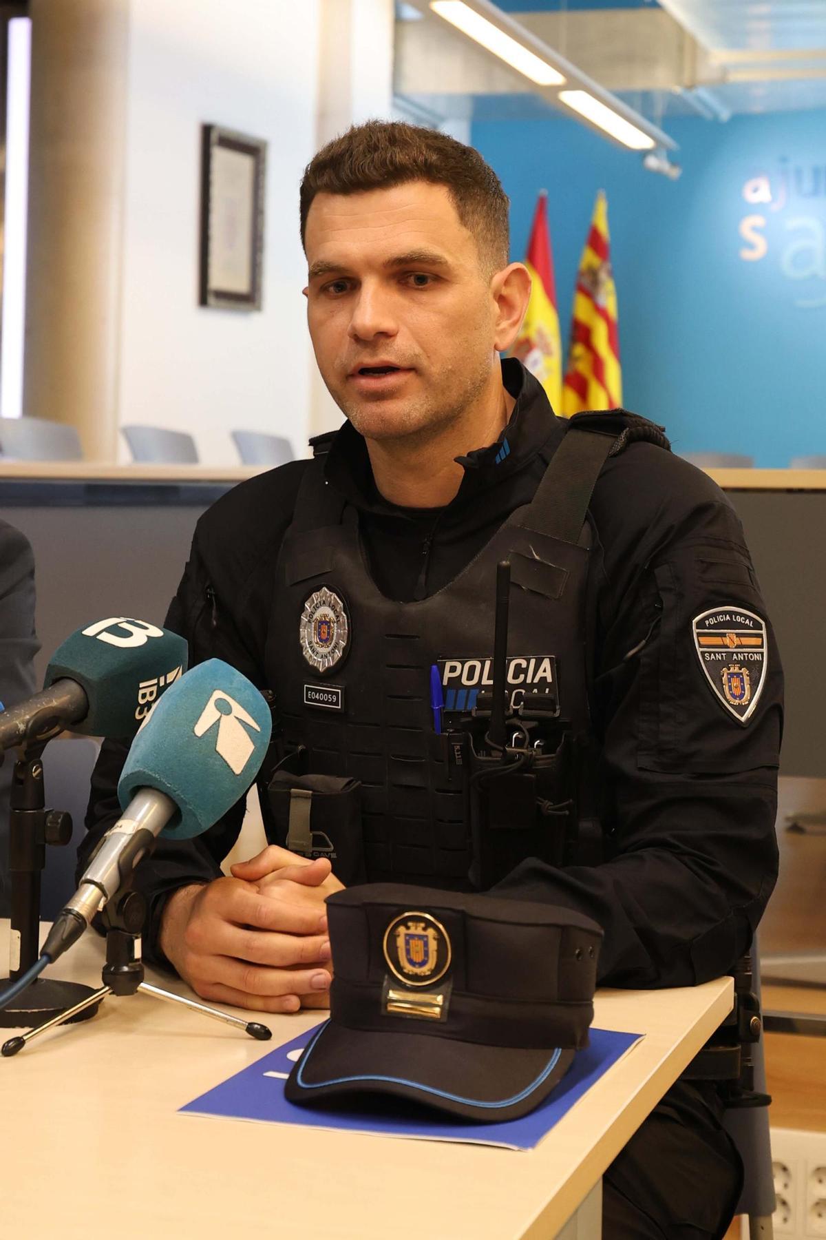 Tomás Monzó, nuevo jefe de la Policía Local de Sant Antoni