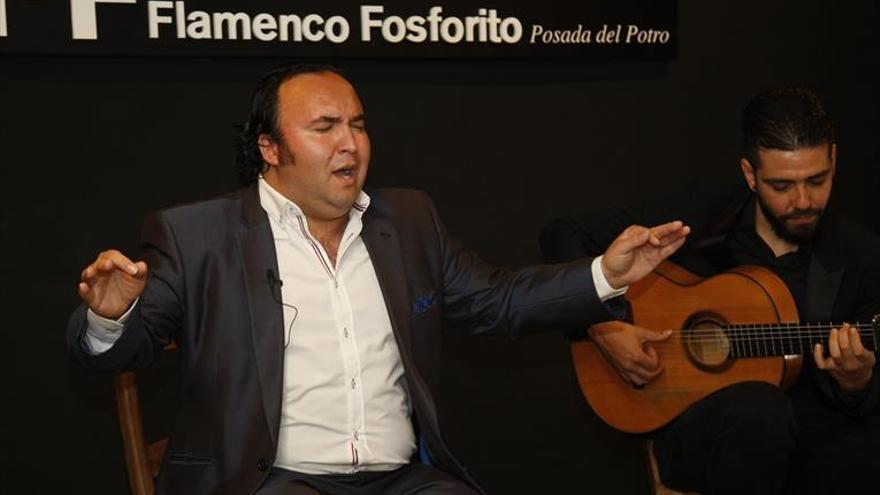 Jorge Vílchez, en las Matinales Flamencas
