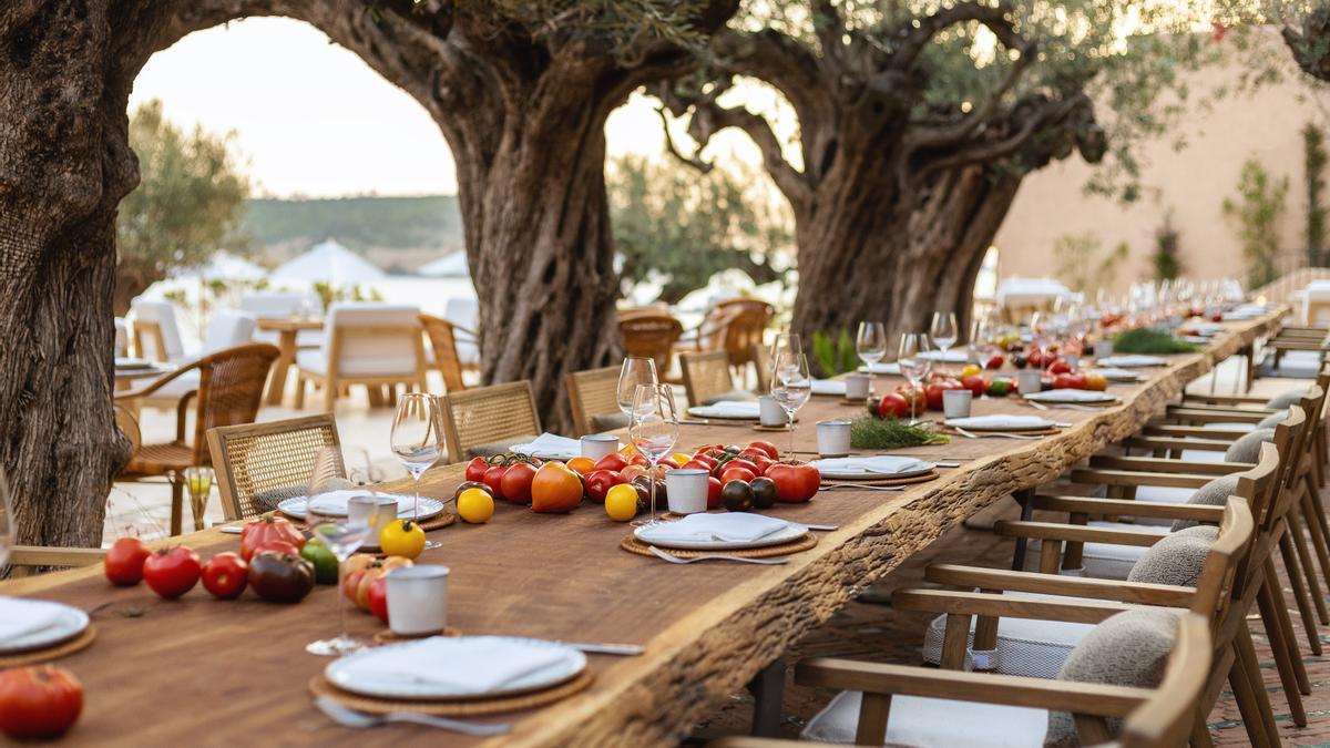 La gastronomía de Six Senses Ibiza utiliza productos órganicos y locales