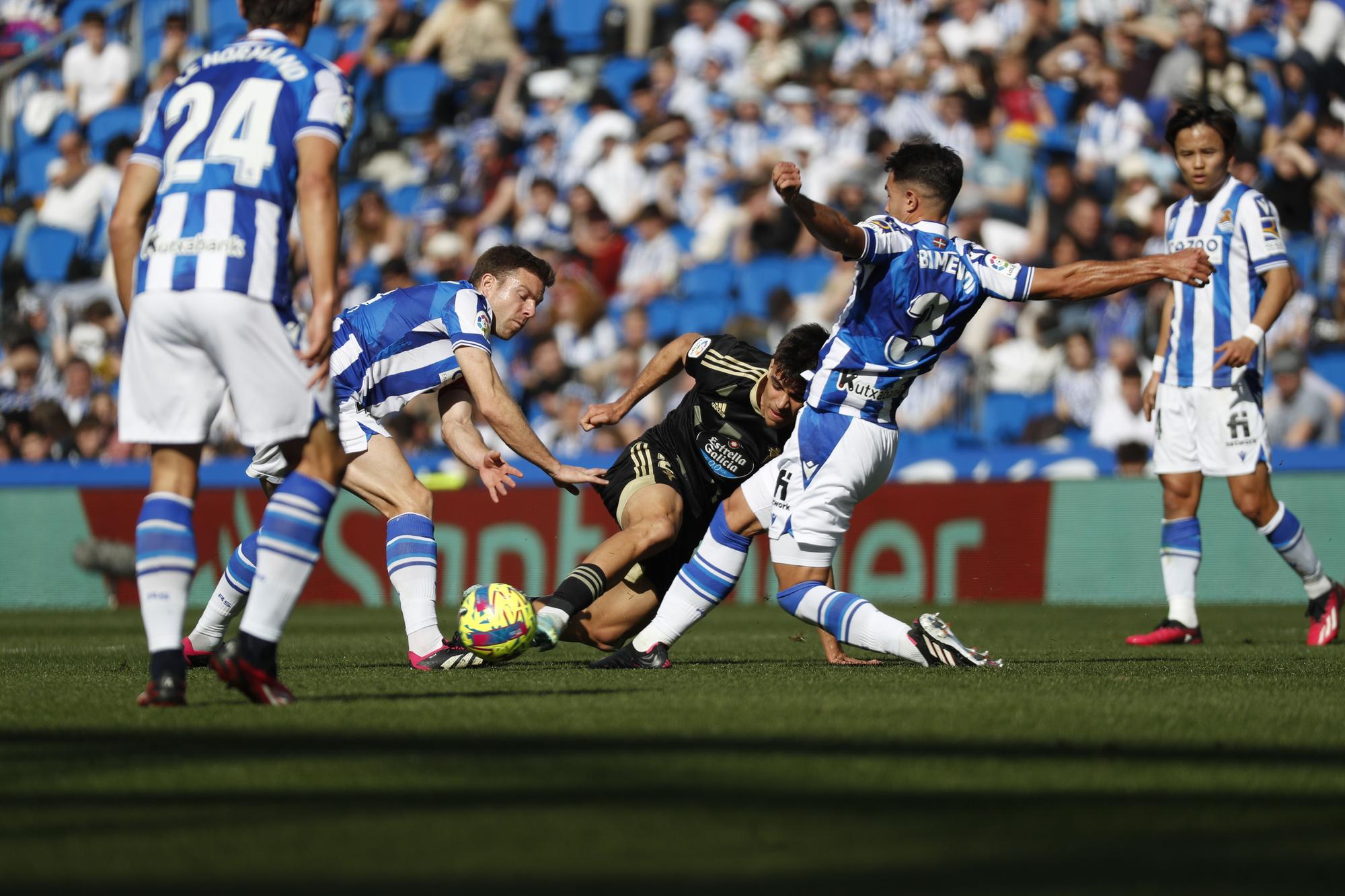 Todas las imágenes del partido entre la Real Sociedad y el Celta