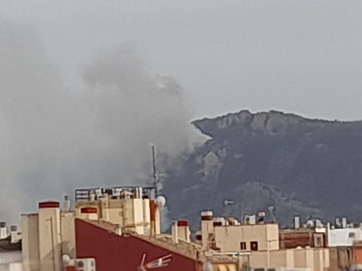 Las imágenes del grave incendio forestal en Los Garres (Murcia)