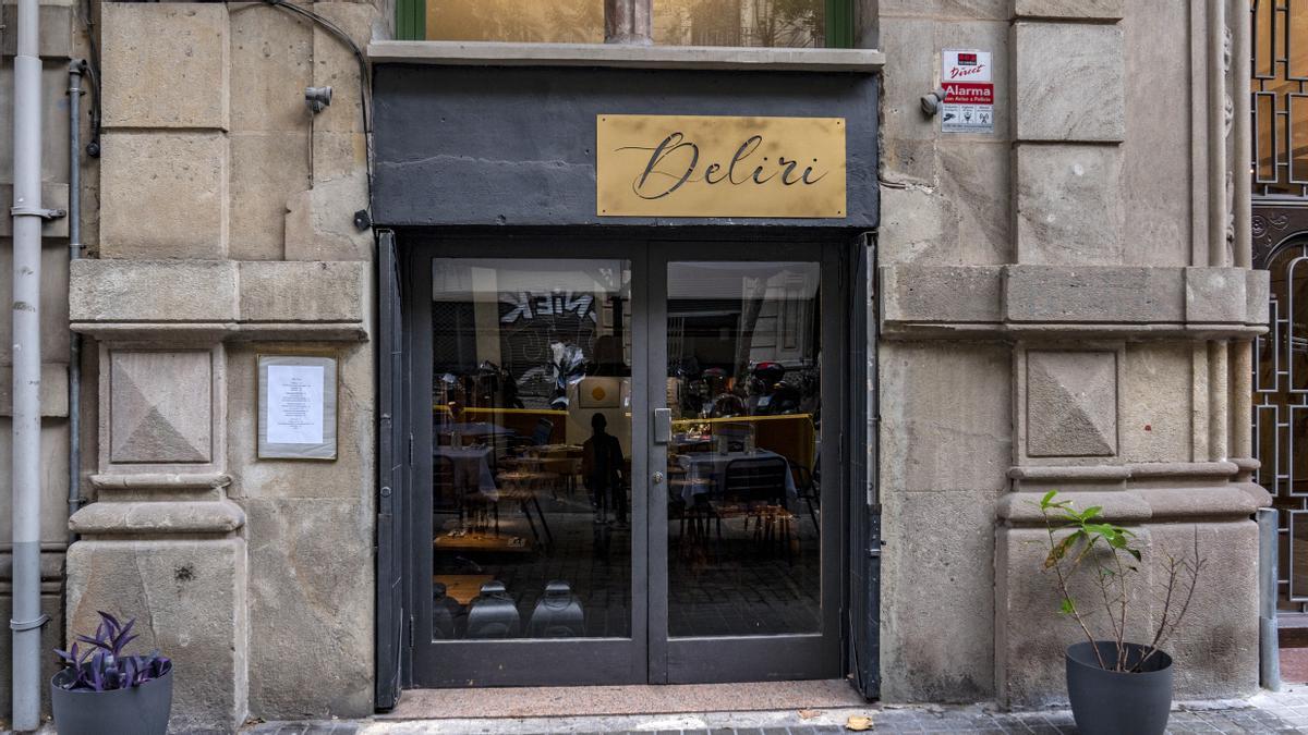 La fachada del restaurante Deliri.