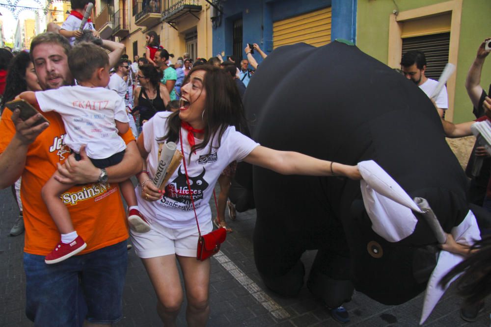 Alcoy se convierte en Pamplona por un día