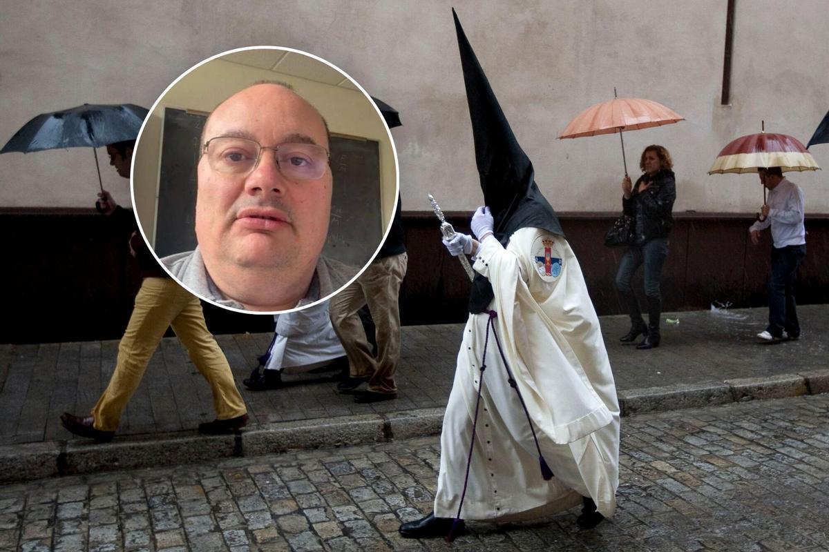 El meteorólogo Antonio Delgado da su previsión sobre la lluvia y la temperatura en Semana Santa en Sevilla