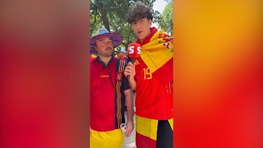 Los aficionado de la 'Roja' y sus sensaciones previas al encuentro contra Francia