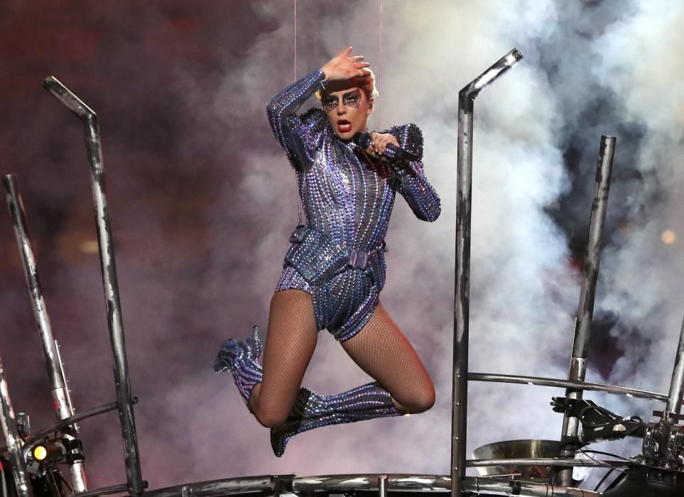 La actuación de Lady Gaga en la Super Bowl