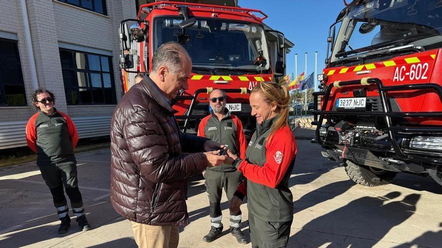 El tercer turno llega a los bomberos forestales de Castellón con una plantilla bajo mínimos y dispara el riesgo