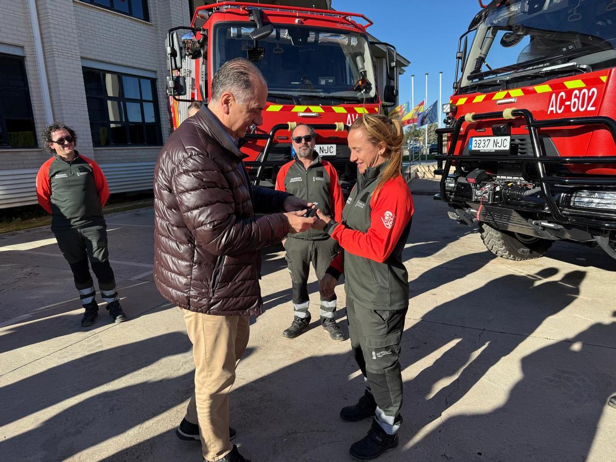 El conseller de Emergencias Juan Carlos Valderrama.