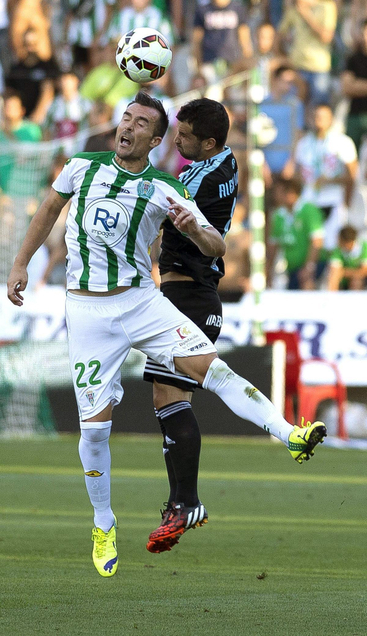 López Garai, en un Córdoba-Celta en Primera.