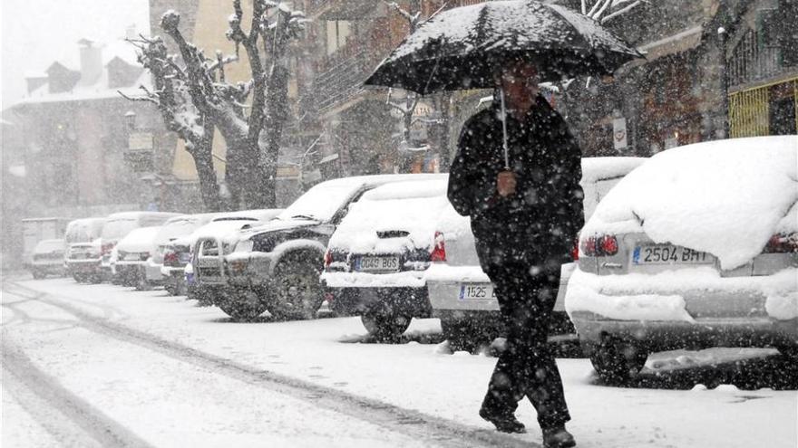 Alerta amarilla por nevadas en el Pirineo oscense