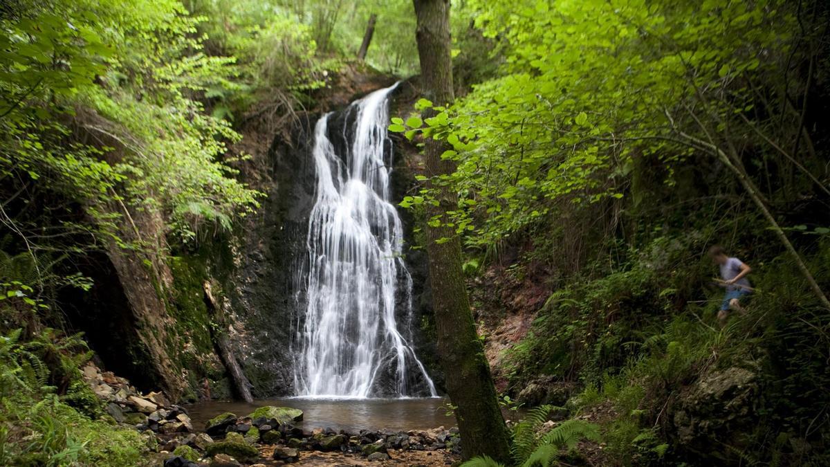 Ruta de las cascadas de Guanga.