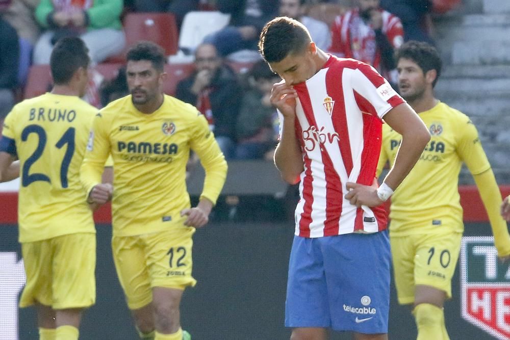 Sporting - Villarreal, en imágenes