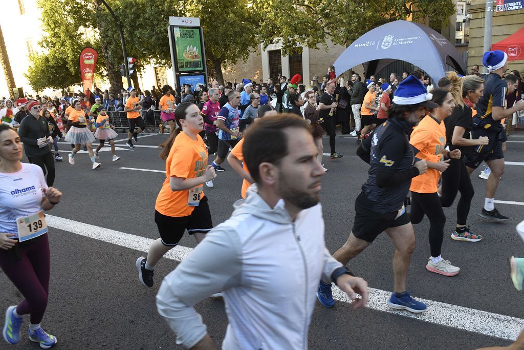 La San Silvestre 2025 en Murcia, en fotografías
