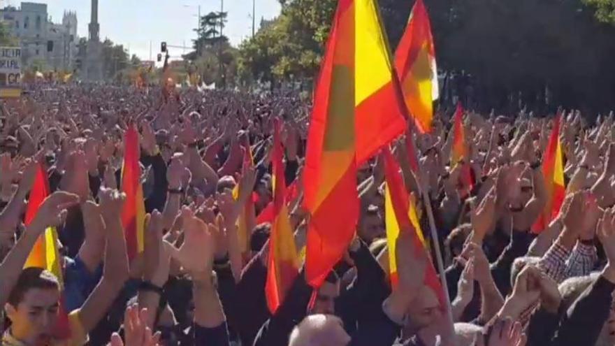 Manifestación de Policías y Guardia Civiles