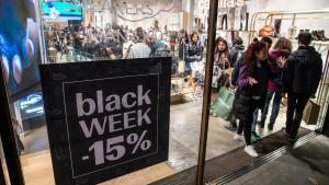 Ambiente de compras durante el Black Friday del año pasado