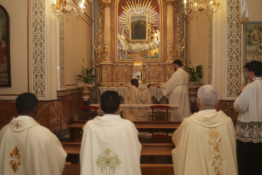 Ceremonia de bienvenida al nuevo párroco de Canet d'En Berenguer