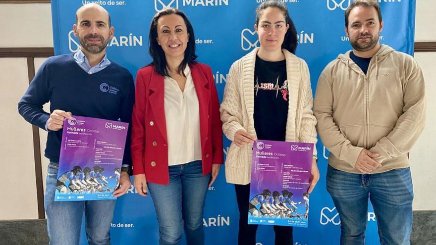 Presentación de las jornadas en el Concello de Marín.  | // FDV