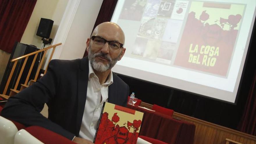 Fernando Molero presenta ‘La cosa del río’, su nueva novela