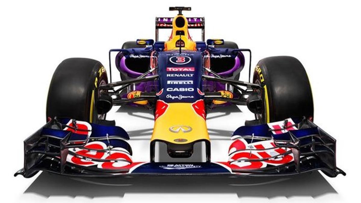 Frontal del nuevo Red Bull