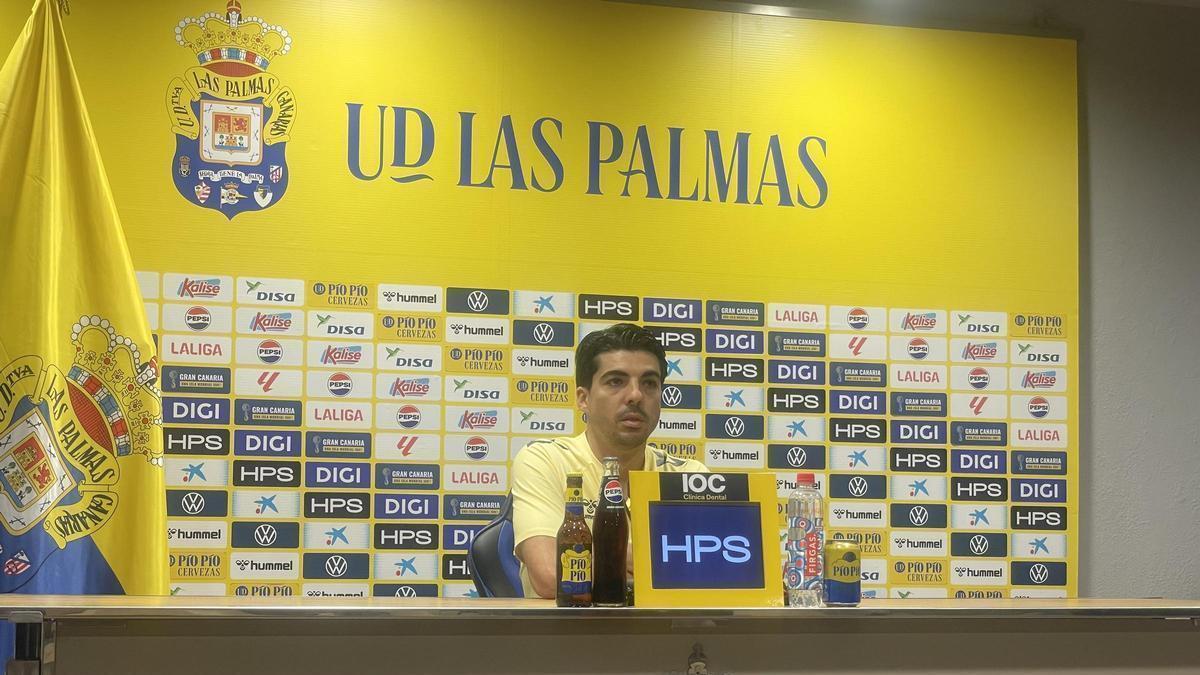 Enrique Clemente en rueda de prensa