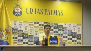 Enrique Clemente en rueda de prensa