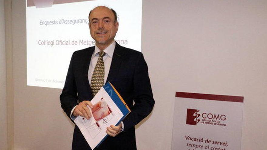 Josep Vilaplana, president del Col·legi gironí.