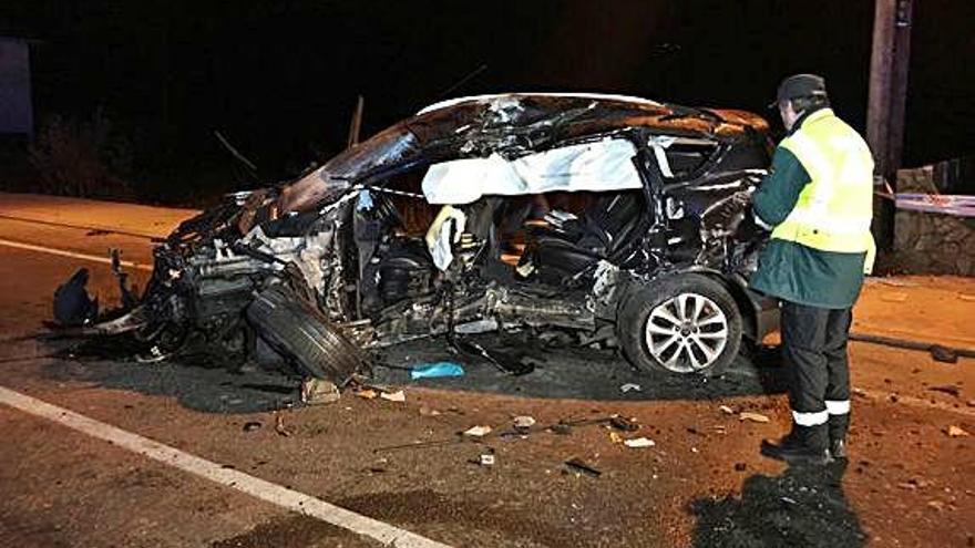 Galícia Un mort i 3 ferits en un accident de trànsit