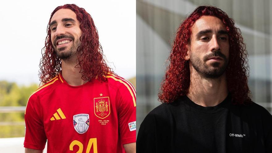 ¡Lo ha hecho! Cucurella se tiñe de rojo tras ganar la Eurocopa: "Lo prometido es deuda"