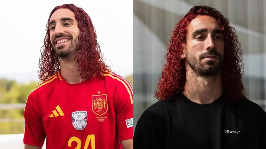 ¡Lo ha hecho! Cucurella se tiñe de rojo tras ganar la Eurocopa: "Lo prometido es deuda"
