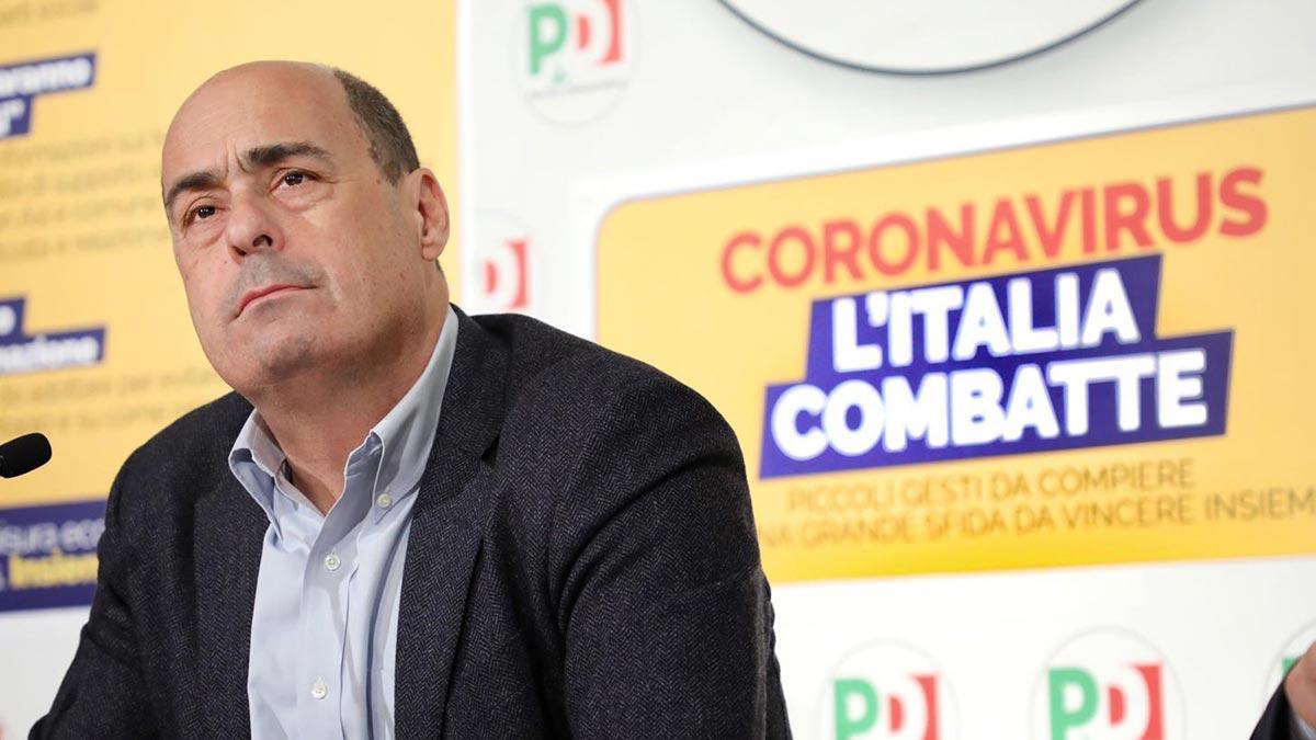 Nicola Zingaretti, presidente de la región de Lacio, diagnosticado de coronavirus