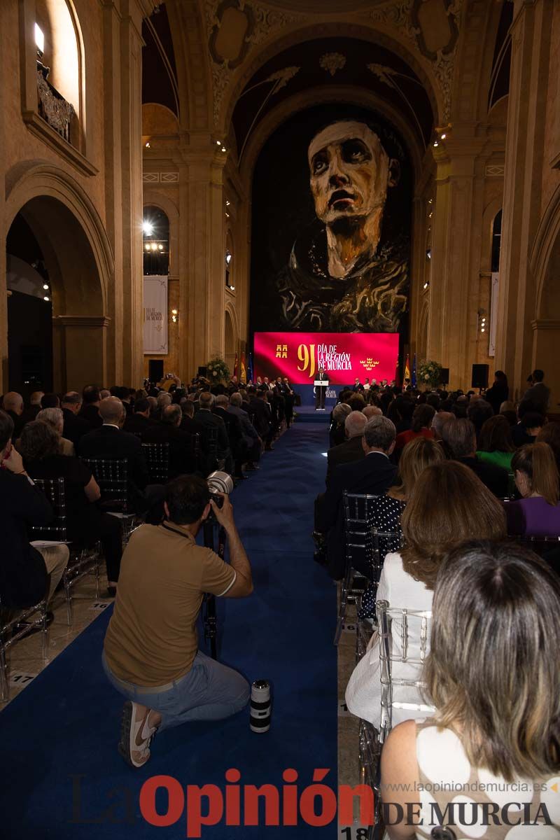 Acto del Día de la Región en Caravaca