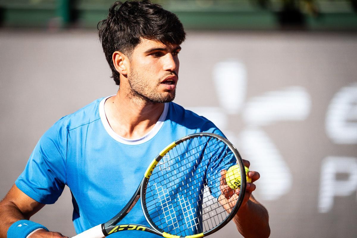 Así comunicó Alcaraz que se retira del Barcelona Open