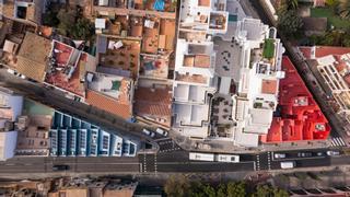 Buntes Immobilienprojekt an der Plaça Gomila in Palma de Mallorca: Ein Paradies, wenn man es sich leisten kann